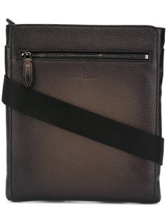 textured leather messenger bag Salvatore Ferragamo