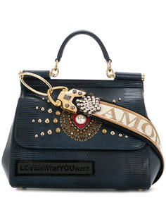 Love embellished Sicily bag Dolce & Gabbana