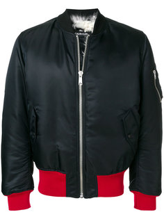куртка-бомбер с контрастной отделкой  Calvin Klein