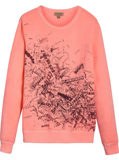 doodle print sweatshirt Burberry