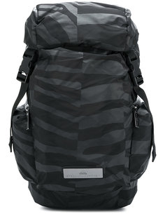 uneven stripe bucket backpack Adidas By Stella Mccartney