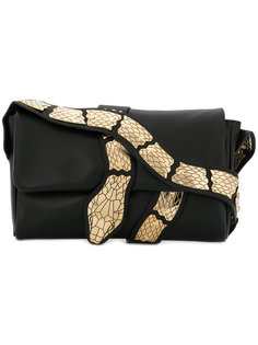 snake detail shoulder bag Red Valentino