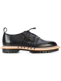 platform laced derby shoes Hender Scheme