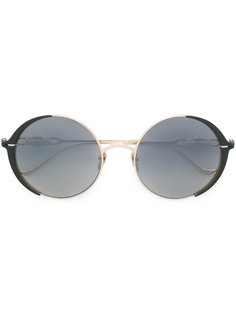 round-frame sunglasses Chrome Hearts