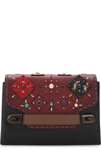 Сумка Swagger с декором Coach