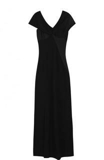Приталенное платье-макси с высоким разрезом Diane Von Furstenberg