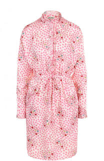Платье-рубашка с поясом и принтом Zadig&amp;Voltaire