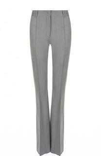 Шерстяные расклешенные брюки со стрелками Victoria Beckham