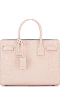 Сумка Sac De Jour Baby с тиснением Saint Laurent