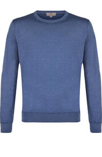 Джемпер из смеси шерсти и шелка Canali