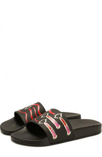 Резиновые шлепанцы Valentino Garavani Rockstud Valentino