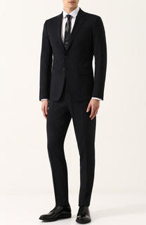 Шерстяной костюм с пиджаком на двух пуговицах Dsquared2