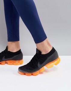 Черные кроссовки Nike Running VaporMax Flyknit AH8449-001 - Черный