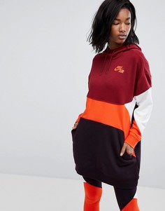 Худи в стиле колор блок Nike - Мульти