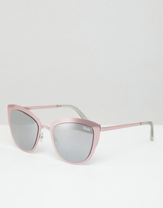 Солнцезащитные очки Quay Australia Super Girl - Белый