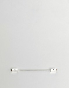 Зажим для галстука с камнем Aetherston - Серебряный