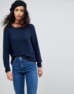 Лонгслив Vero Moda - Темно-синий