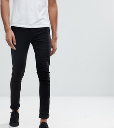 Черные джинсы с напылением ASOS TALL - Черный