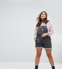 Джинсовый комбинезон с шортами Levis Plus - Синий