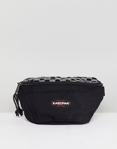 Сумка-кошелек на пояс с принтом в шахматную клетку Eastpak Springer - Черный