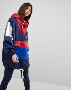 Ветровка в стиле ретро Tommy Hilfiger - Темно-синий