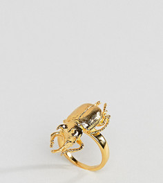 Кольцо с насекомым Bill Skinner - Золотой