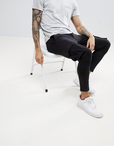 Укороченные джоггеры с карманами-карго Only & Sons - Черный