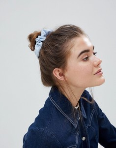 Плиссированная резинка для волос ASOS - Синий