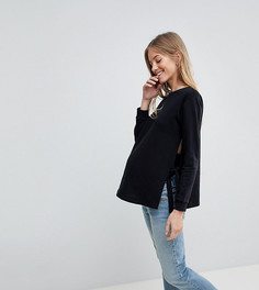 Свитшот с завязками по бокам ASOS MATERNITY NURSING - Черный