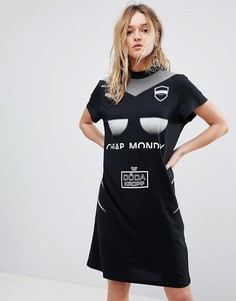 Платье в спортивном стиле с логотипом Cheap Monday - Черный