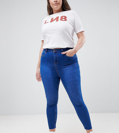 Мягкие джинсы New Look Curve - Синий