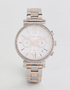 Часы 39 мм Michael Kors MK6558 Sofie - Серебряный