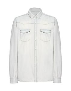 Джинсовая рубашка 8