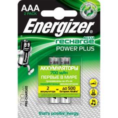 Аккумулятор Energizer Power Plus AAA 700mAh 2шт. Power Plus AAA 700mAh 2шт.