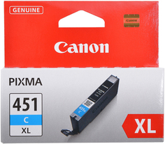 Картридж Canon CLI-451C XL (голубой)