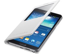 Чехол-книжка Samsung S-View EF-CN750B для Galaxy Note 3 Lite (белый)