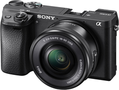 Цифровой фотоаппарат Sony Alpha ILCE-6300L Kit 16-50mm PZ (черный)