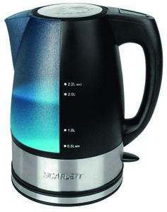 Электрочайник Scarlett SC-1020 (черный)