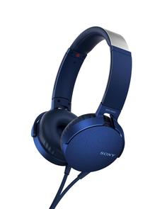 Наушники Sony MDR-XB550AP (синий)