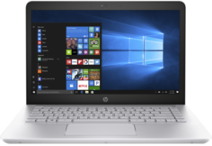 Ноутбук HP Pavilion 14-bk004ur (серебристый)