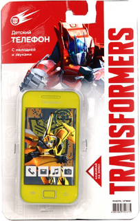 Развивающая игрушка Grand Toys Телефон Transformers GT8661 (желтый)