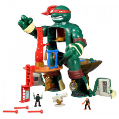Игровой набор Turtles Черепашки-Ниндзя Микро Мир Рафаэля