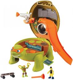 Игровой набор Turtles Черепашки-Ниндзя Микро Скейт парк Майки