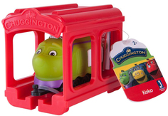 Игровой набор CHUGGINGTON Паровозик Коко с гаражом