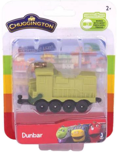 Фигурка CHUGGINGTON Паровозик Данбар в блистере