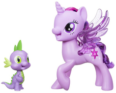 Игровой набор Hasbro My Little Pony C0718 Твайлайт Спаркл и Спайк поющие