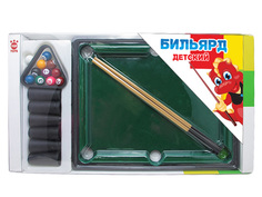 Настольная игра ESSA TOYS Бильярд в блистере, 33*25,5*8см