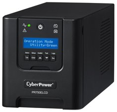 Стабилизатор напряжения CyberPower PR750ELCD (черный)