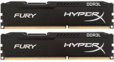 Модуль памяти Kingston PC3-12800 DIMM DDR3L 1600MHz CL10 - 16Gb (2x8Gb) HX316LC10FBK2/16