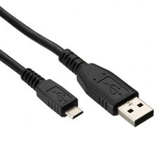 Аксессуар Mobiledata USB 2.0 - Micro USB 1.8m MUC-01-1.8 Black
